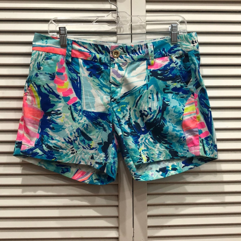 Lilly Pulitzer the Callahan hey bay bay shorts
